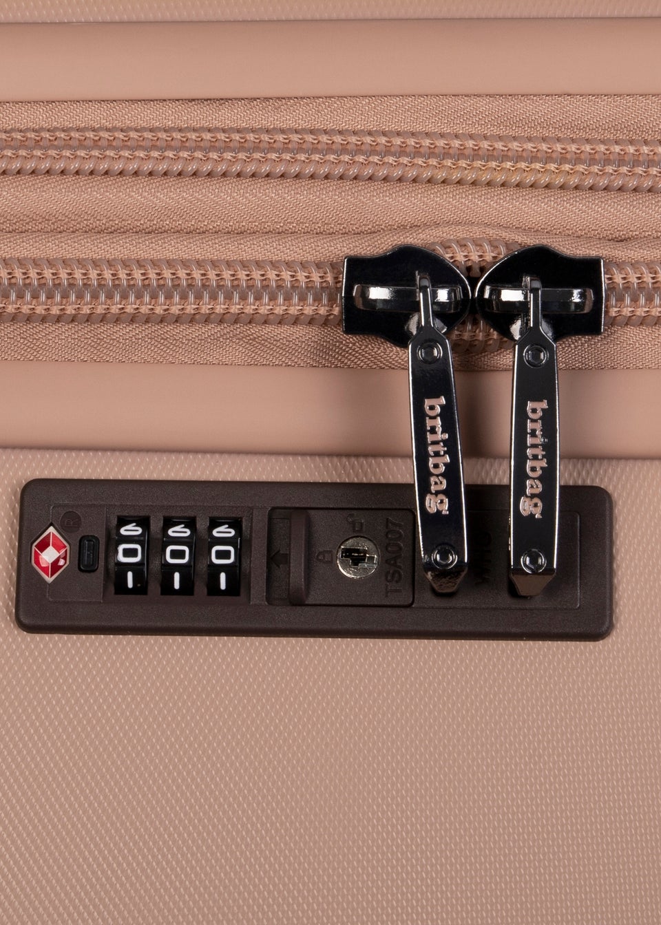BritBag Galloway Evening Pink Suitcase with TSA Lock