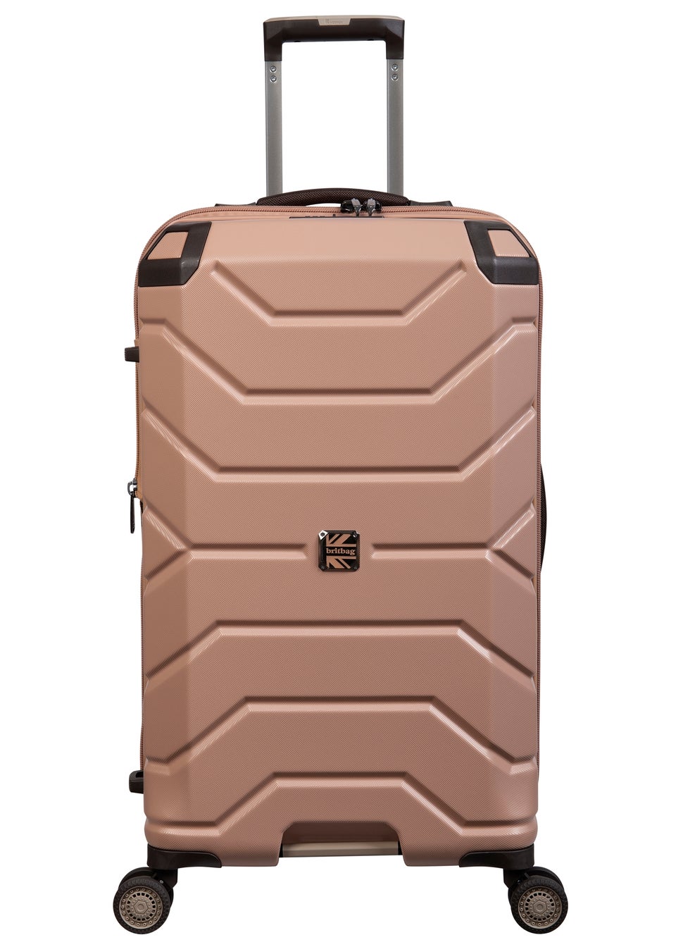BritBag Galloway Evening Pink Medium Suitcase with TSA Lock