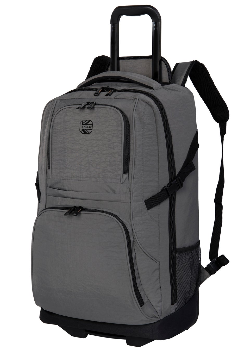 BritBag Nauru Charcoal Large Trolley Backpack