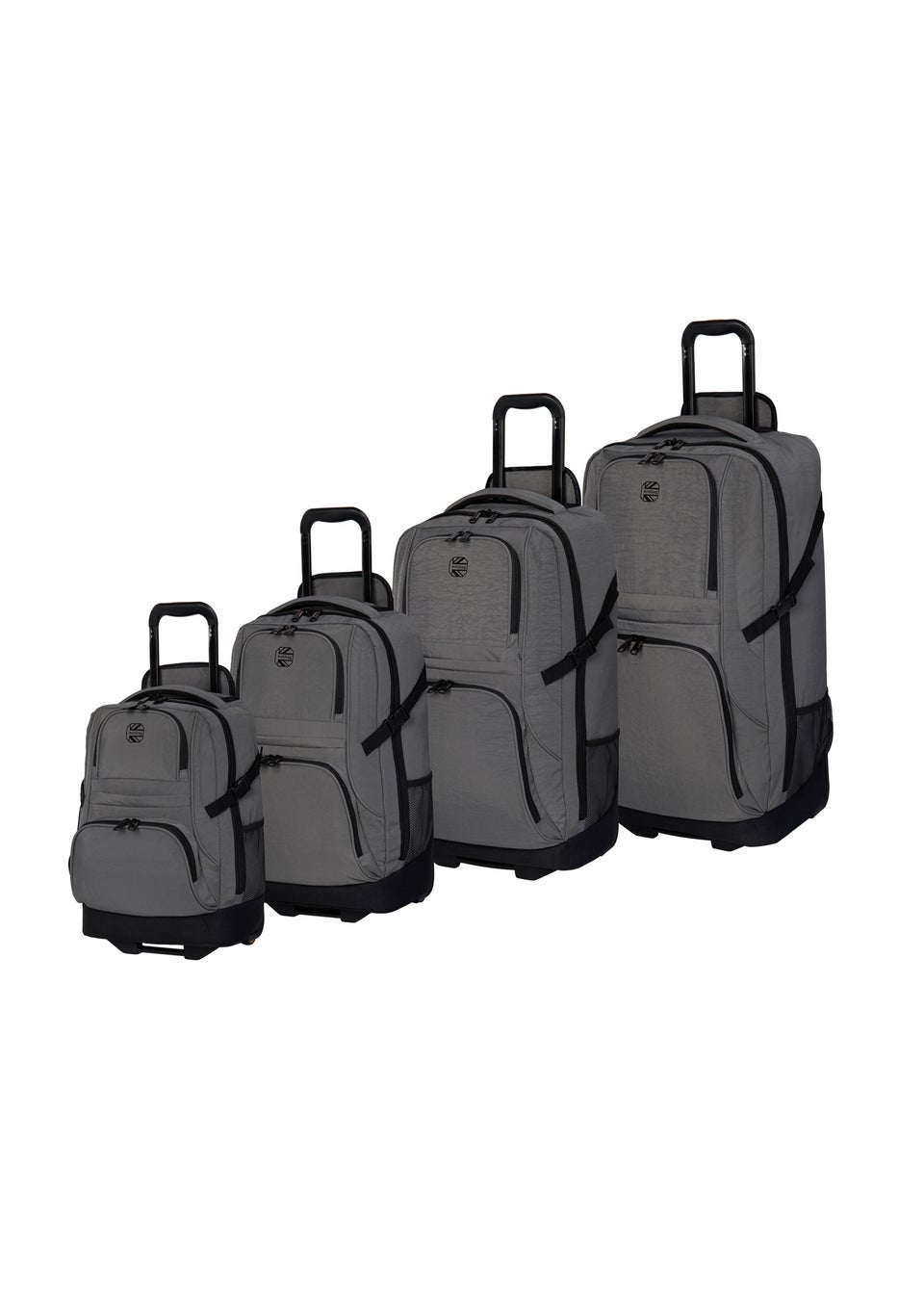 BritBag Nauru Charcoal Trolley Backpack