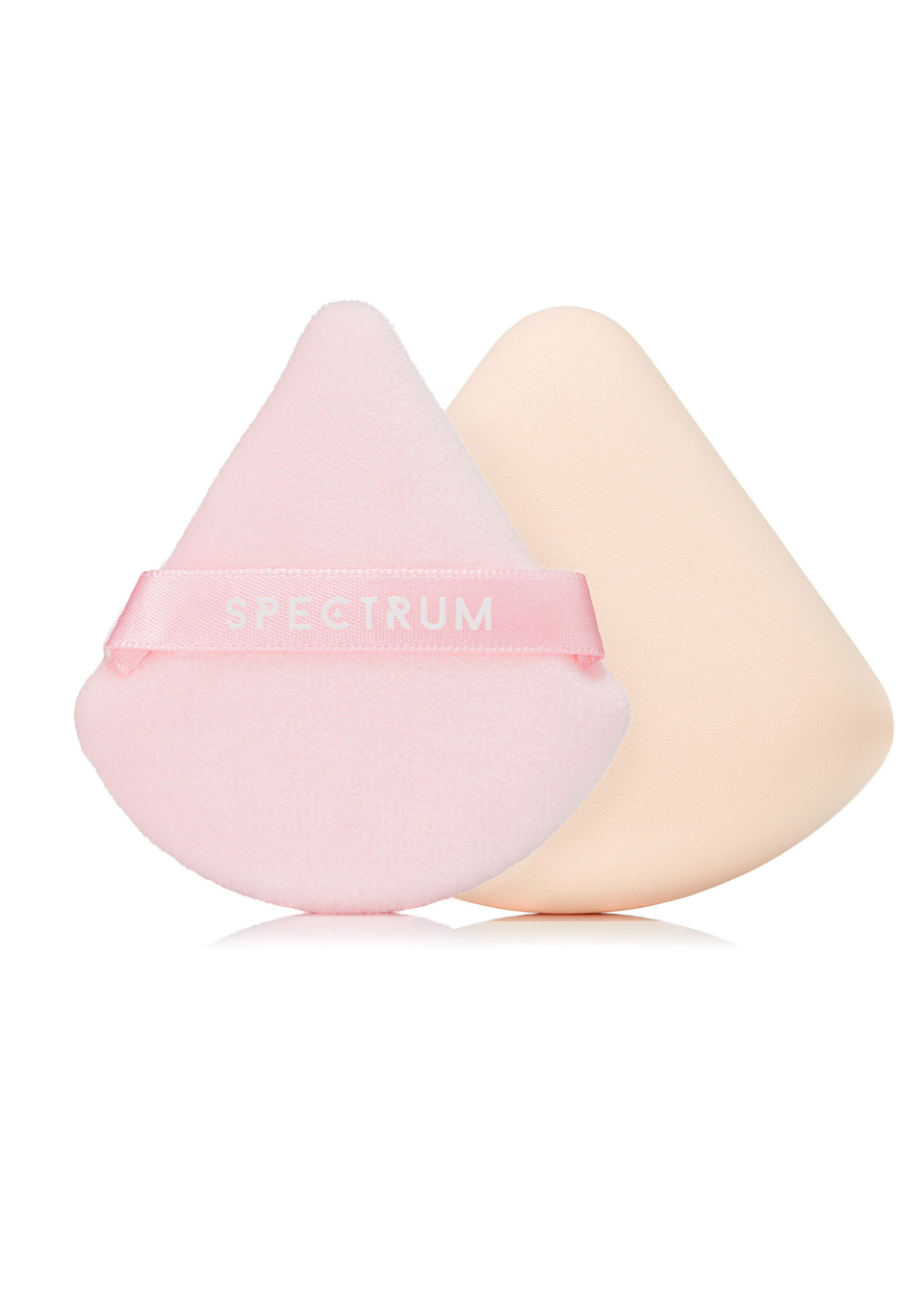 Spectrum Pink Velour & Marble Rubycell Makeup Puff Duo