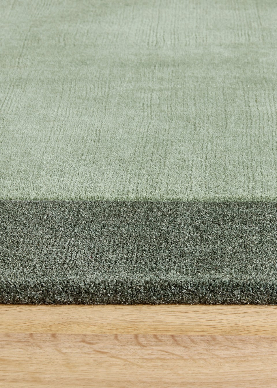 Origins Sage Green Borders Rug