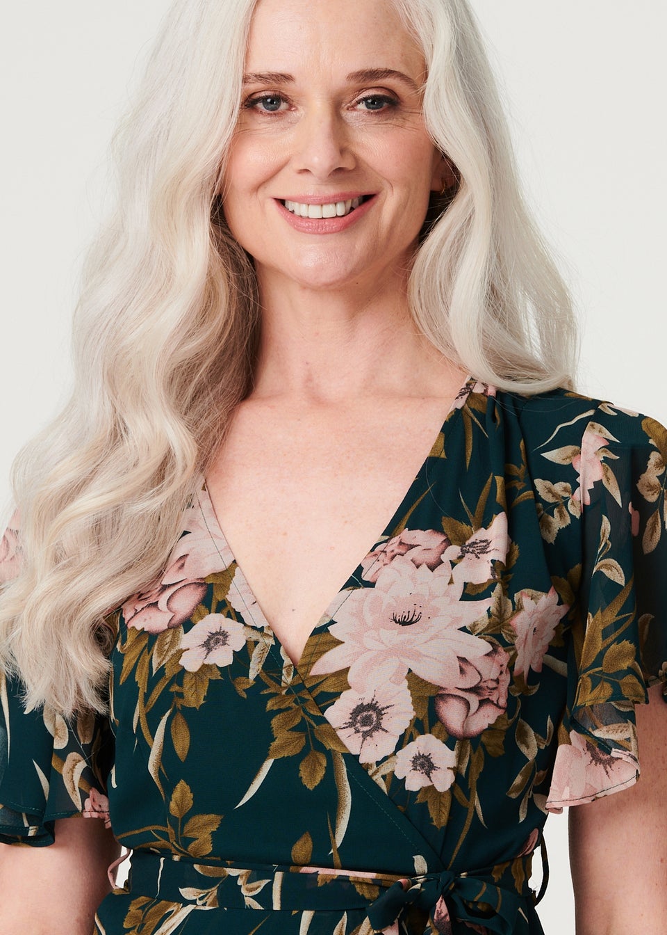 Izabel wrap dress outlet