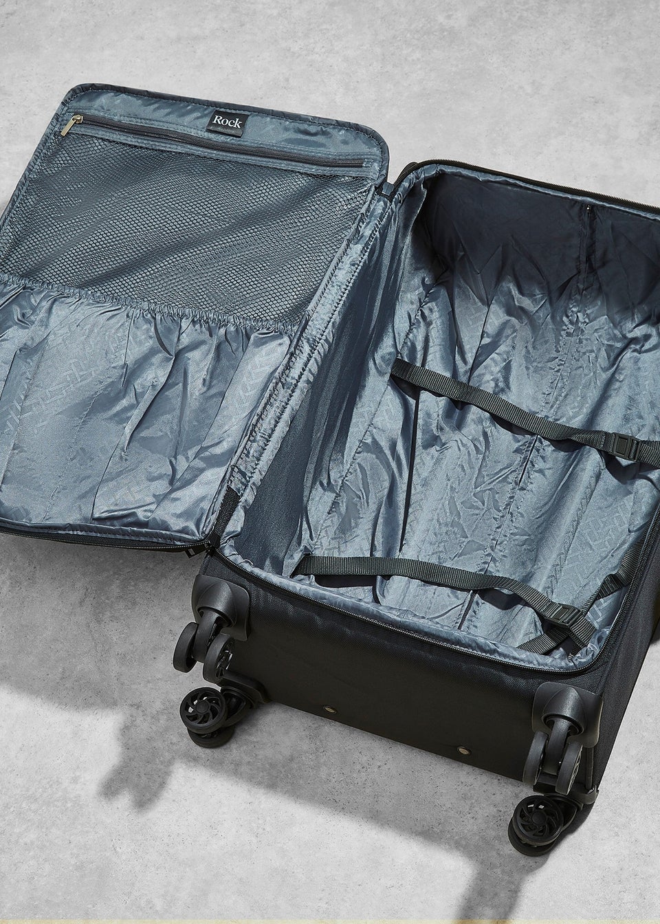 Rock Black/Blue Pegasus Suitcase