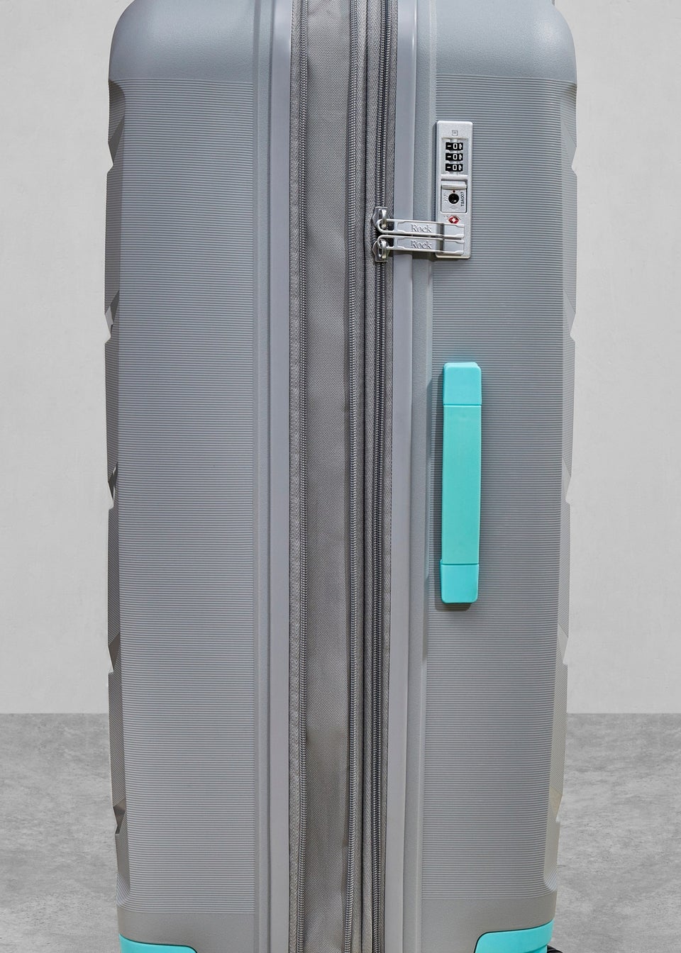 Rock Grey/Aqua Tulum Suitcase