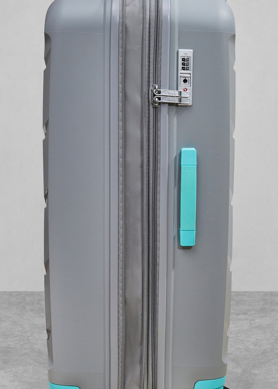 Rock Tulum Suitcase Grey/Aqua