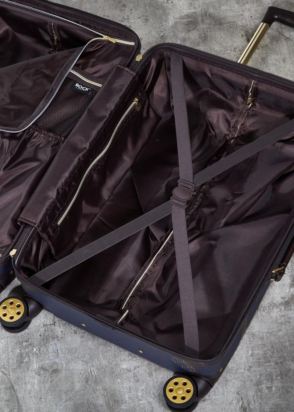 Rock Navy Vintage Suitcase