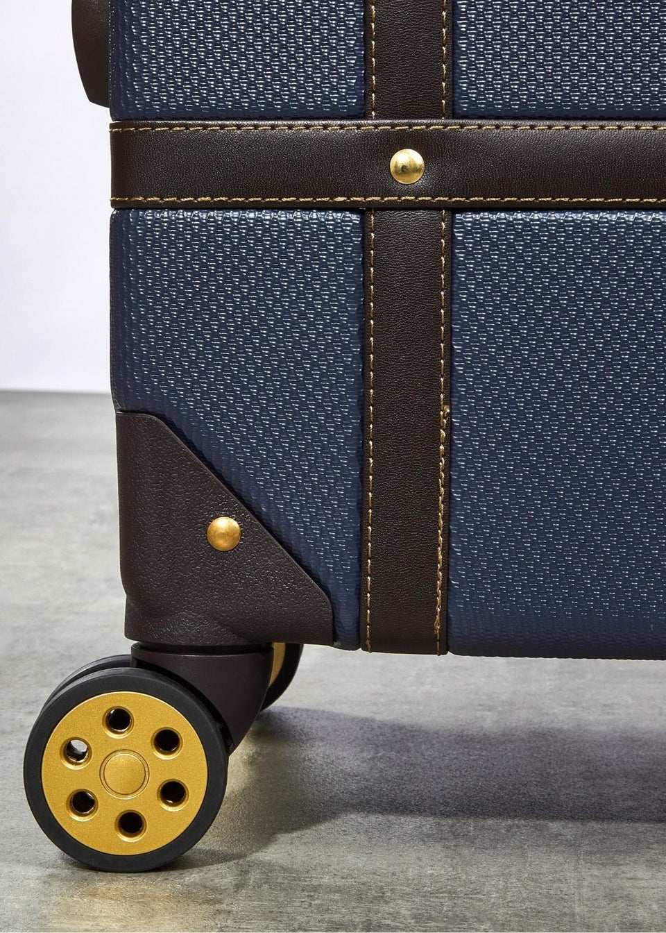 Rock Navy Vintage Suitcase