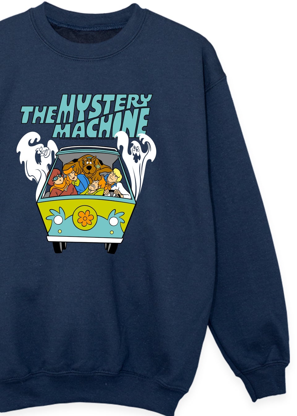 Scooby Doo Kids Navy Mystery Machine Printed Sweatshirt (3-13 yrs)