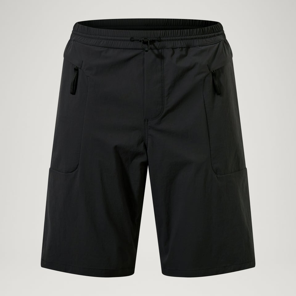 Unisex Corner Short (Liner/Chamois) Black