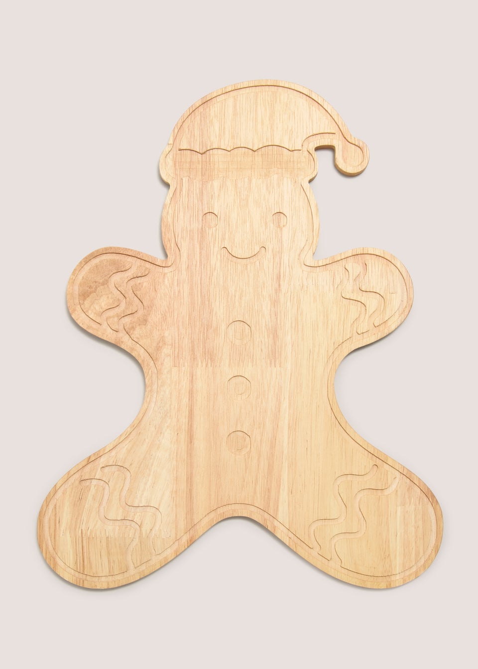 Joyful Gingerbread Shaped Board