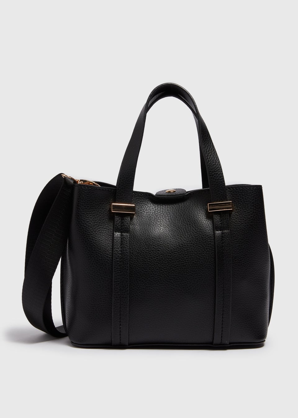 Black Mini Tote Bag Matalan