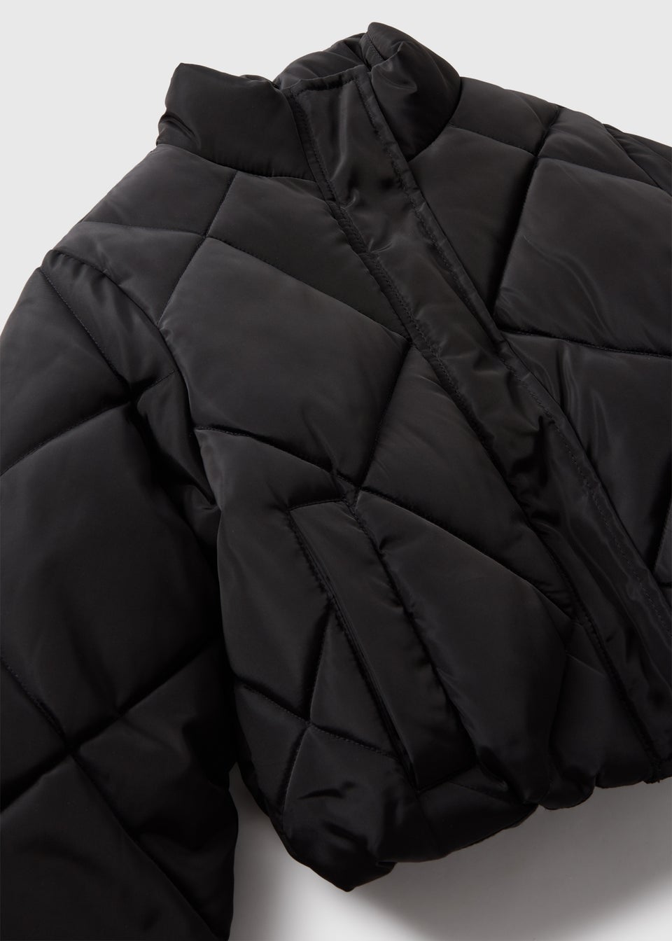 Girls short padded coat outlet