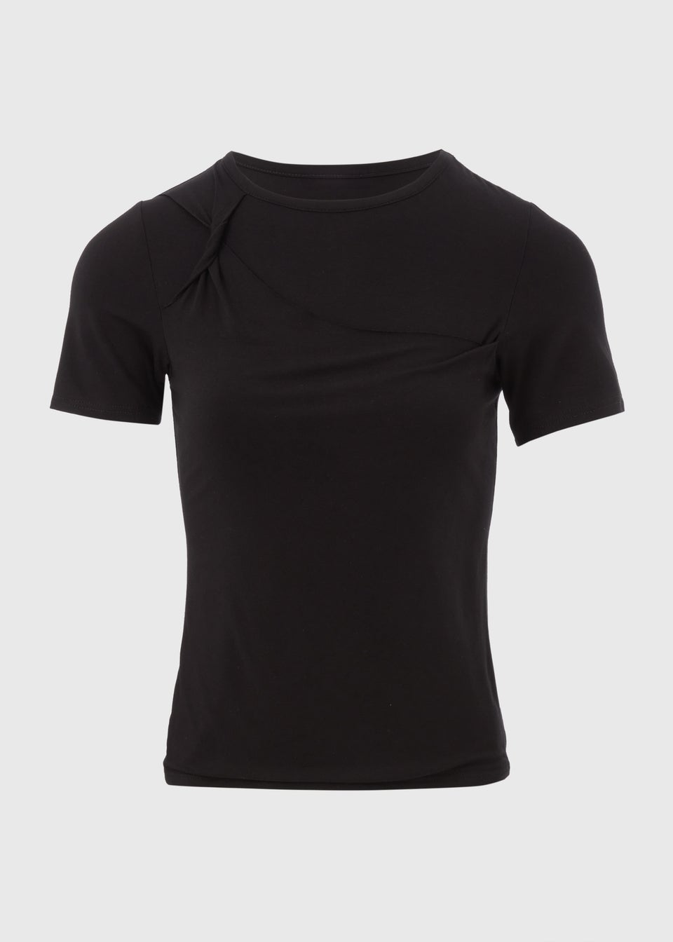 Black Knot Detail Top