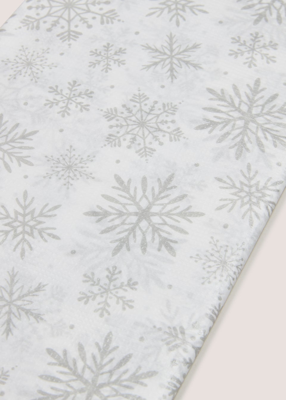 Wondrous Snowflake Paper Tablecloth