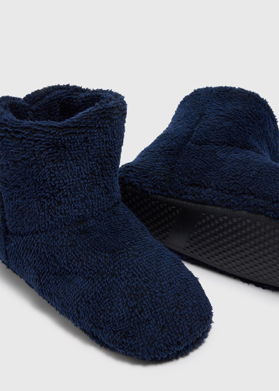 Navy slipper boots cheap