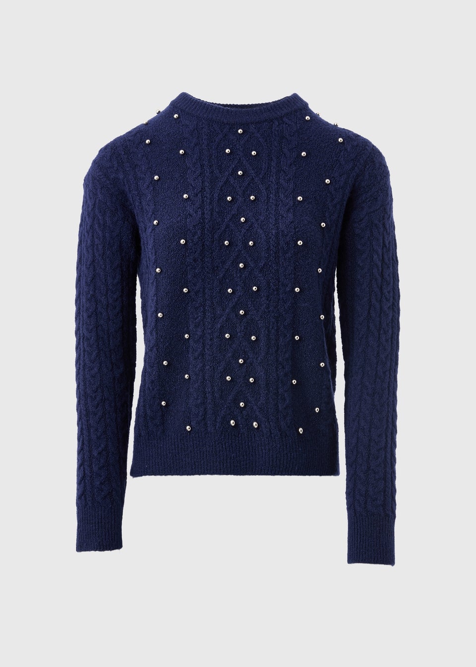 Matalan cable knit jumper clearance