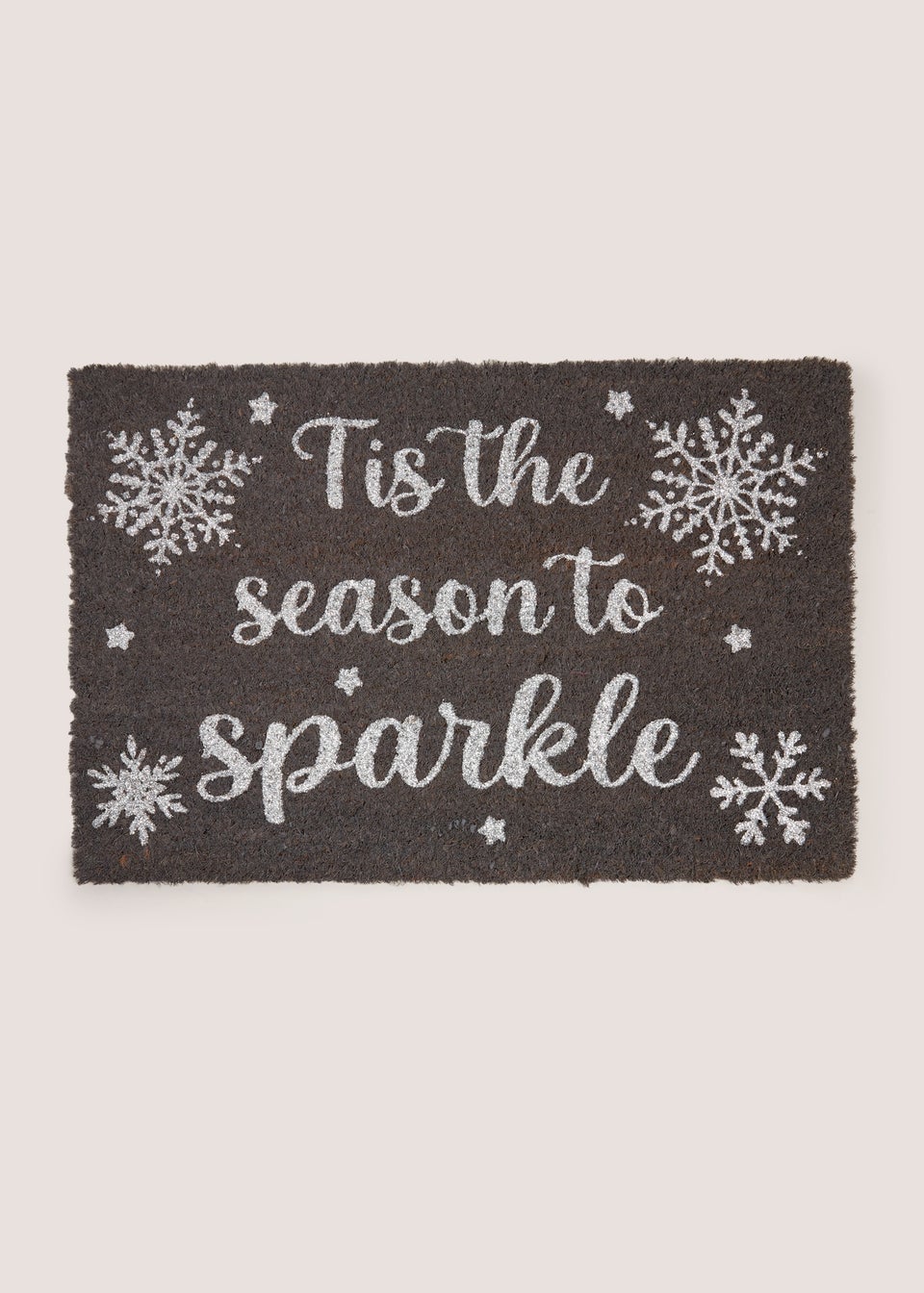 Wondrous Let It Snow Door Mat