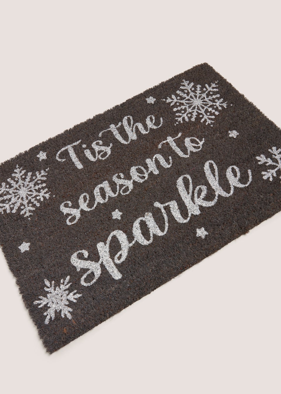 Wondrous Let It Snow Door Mat