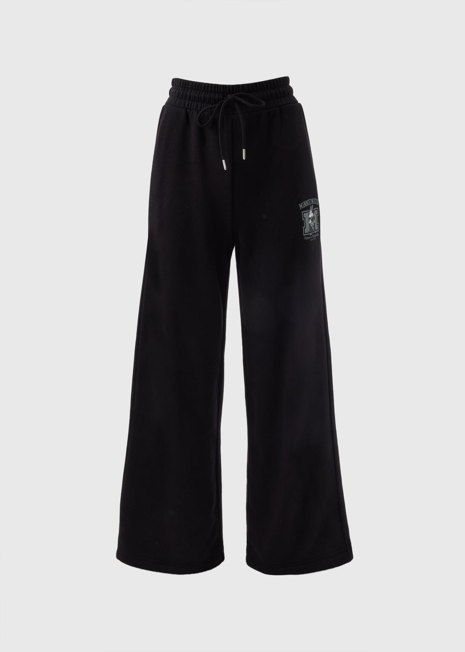 Disney Black Minnie Mouse Jogging Bottoms