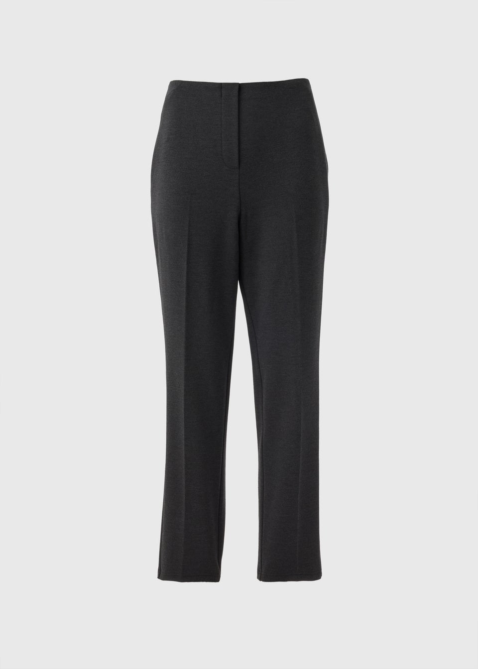 Et Vous Grey Ponte Straight Trousers