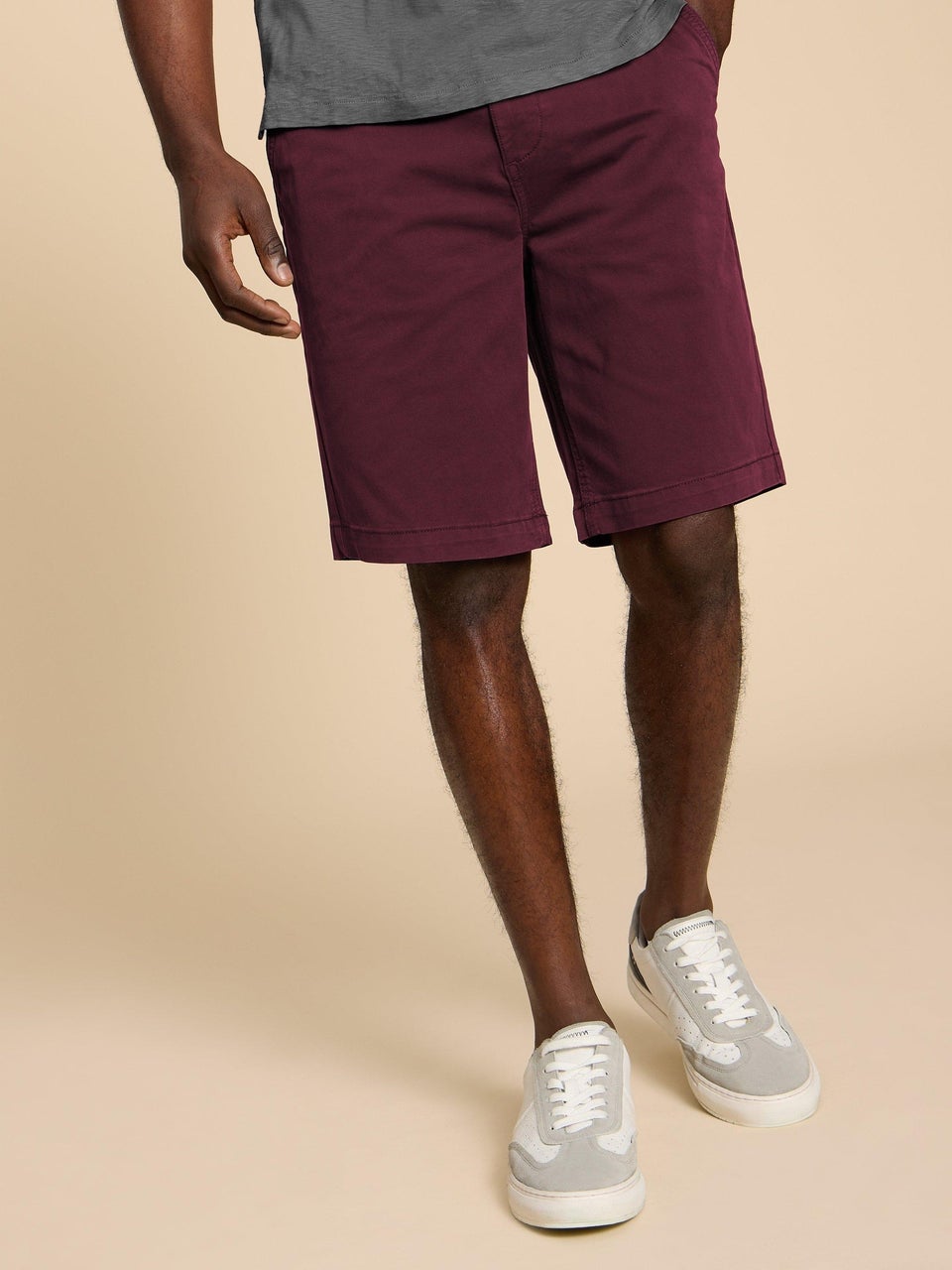 Chino-Shorts aus Bio-Baumwolle