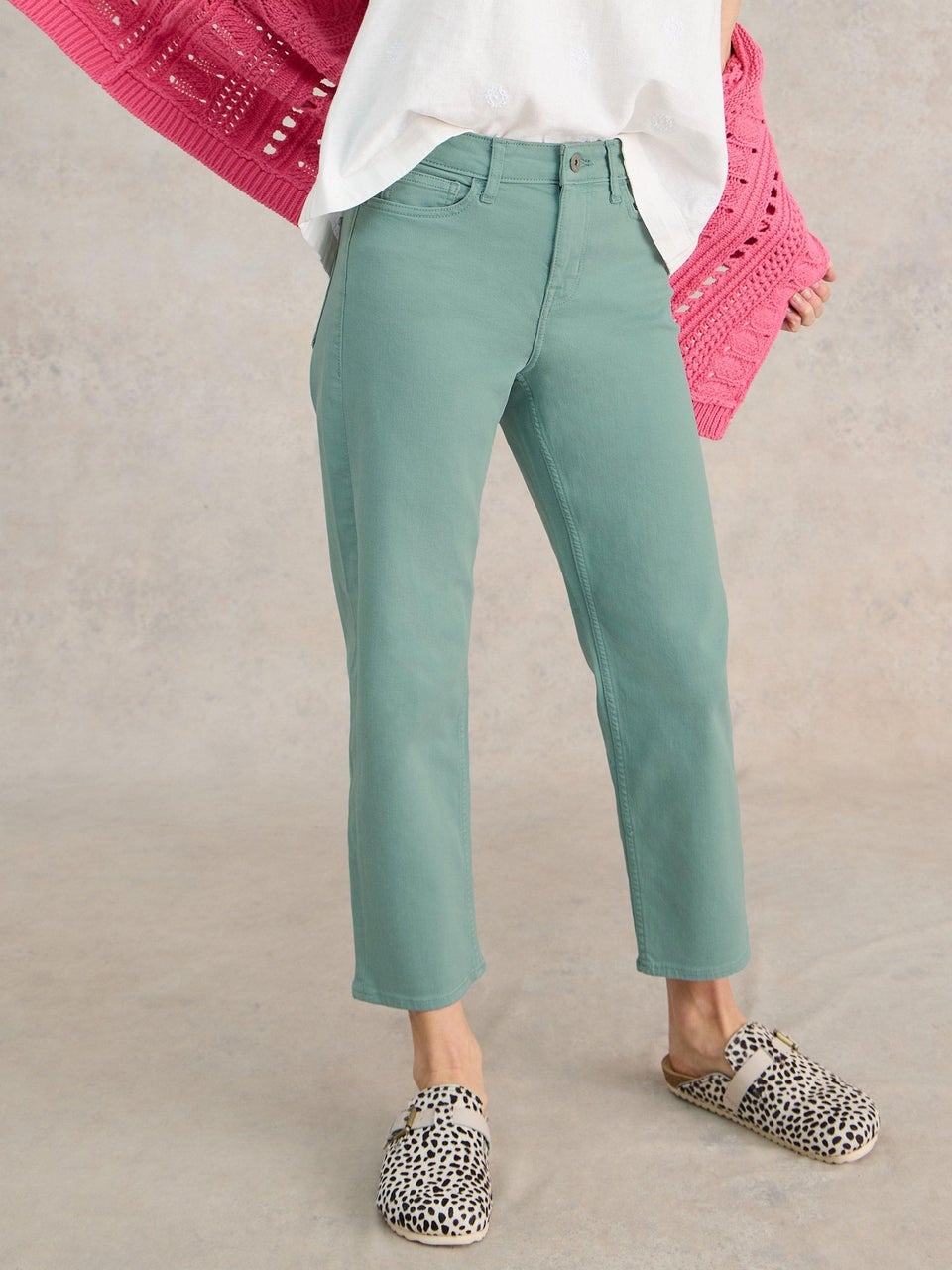 7/8-Jeans Blake mit geradem Bein