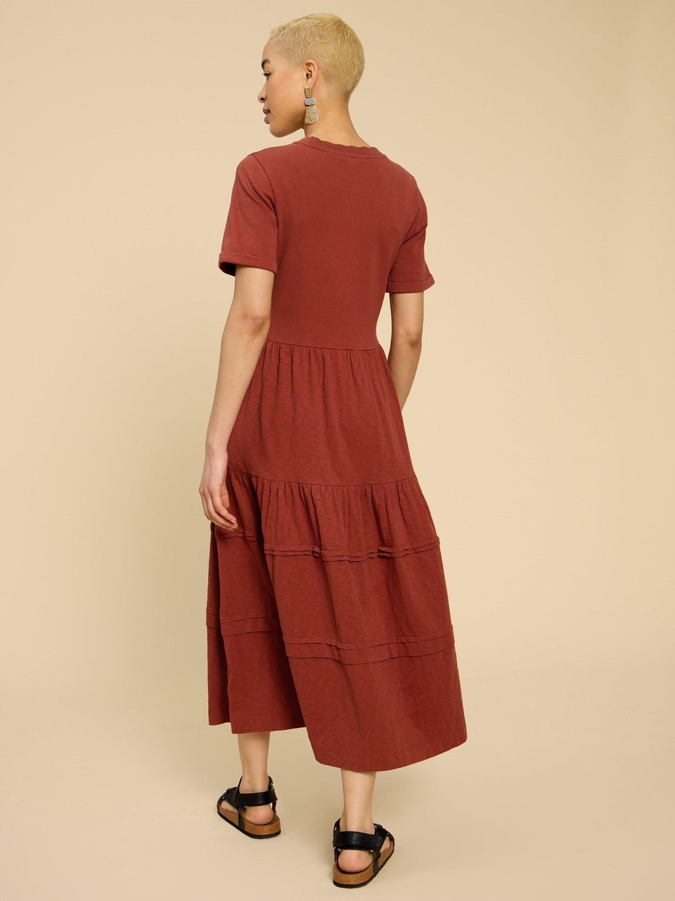 Vera Midikleid aus Jersey