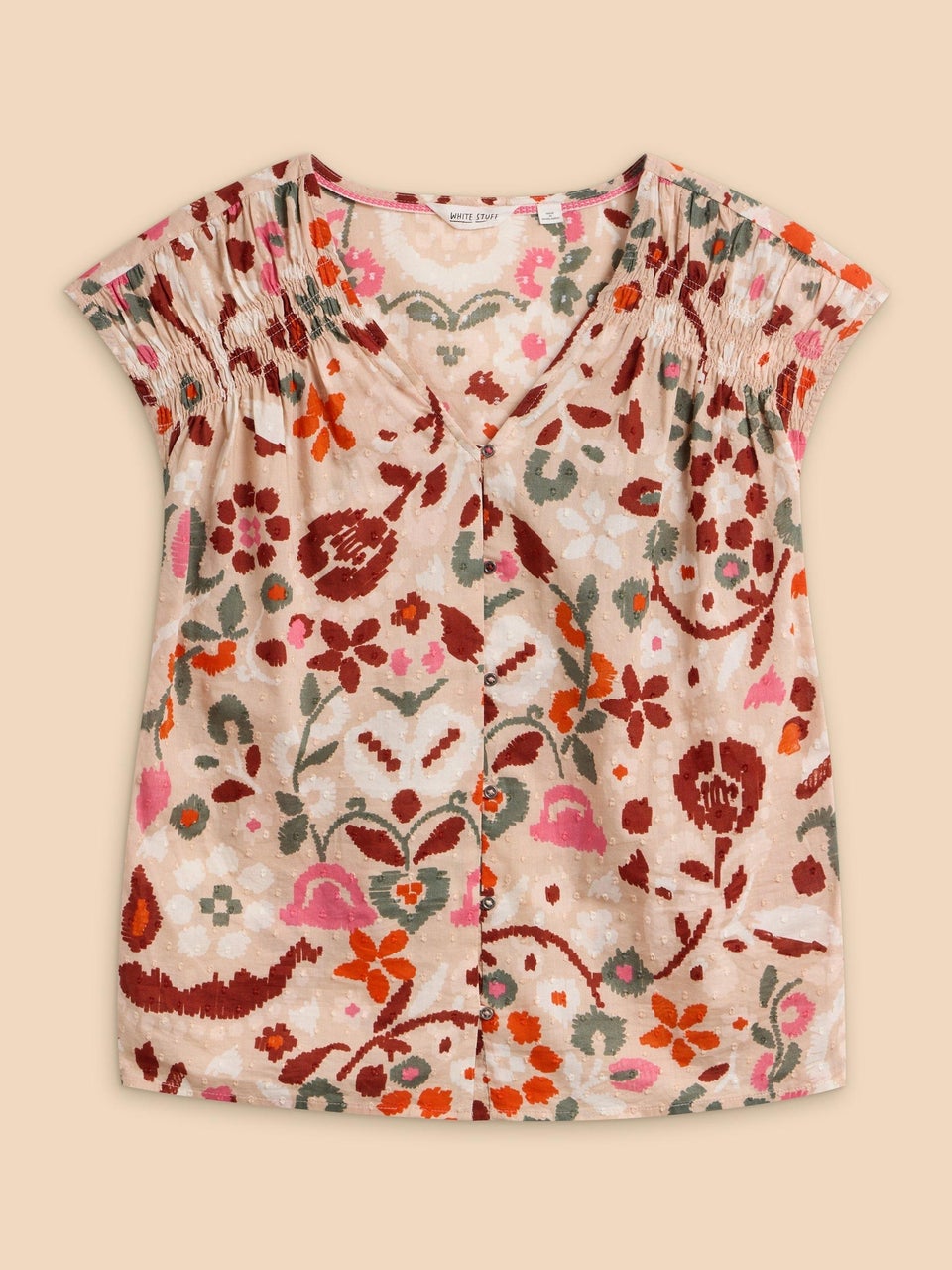 Ärmellose Bluse Rae aus Bio-Baumwolle