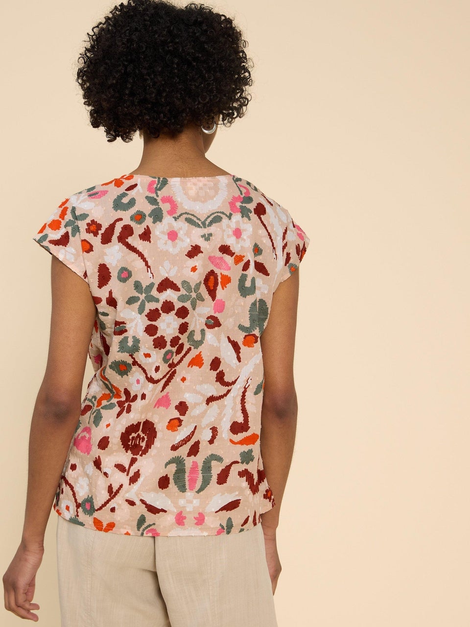 Ärmellose Bluse Rae aus Bio-Baumwolle