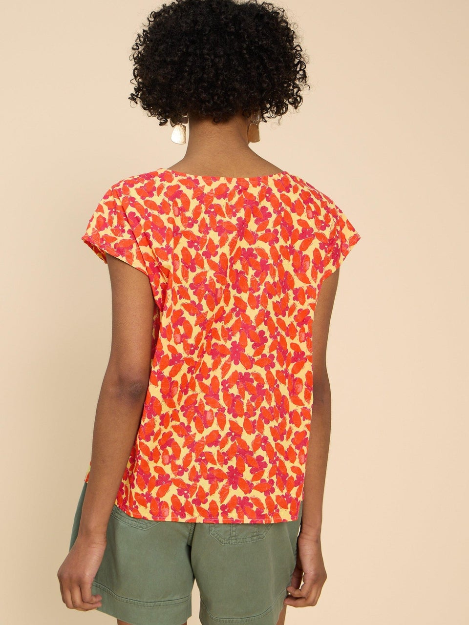 Ärmellose Bluse Rae aus Bio-Baumwolle