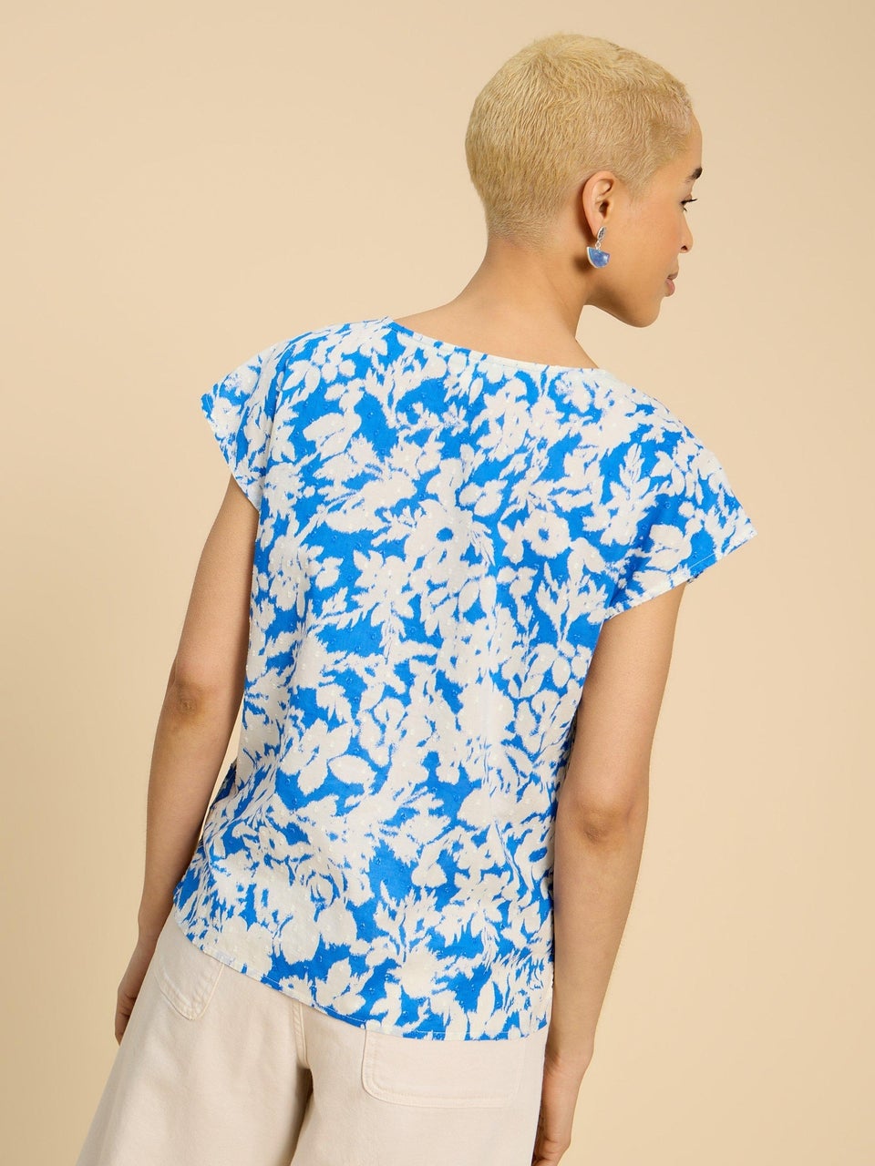 Ärmellose Bluse Rae aus Bio-Baumwolle