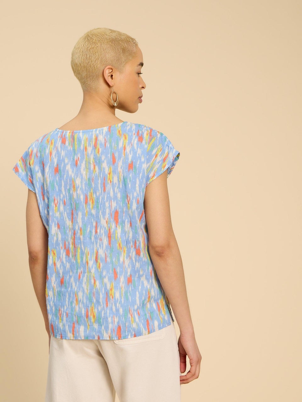 Ärmellose Bluse Rae aus Bio-Baumwolle