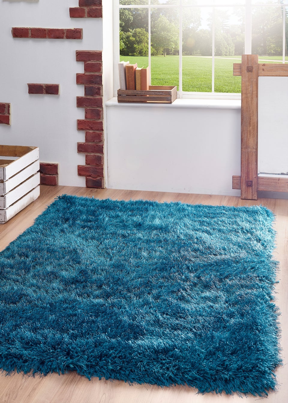 Origins Teal Extravagance Rug (120X170)
