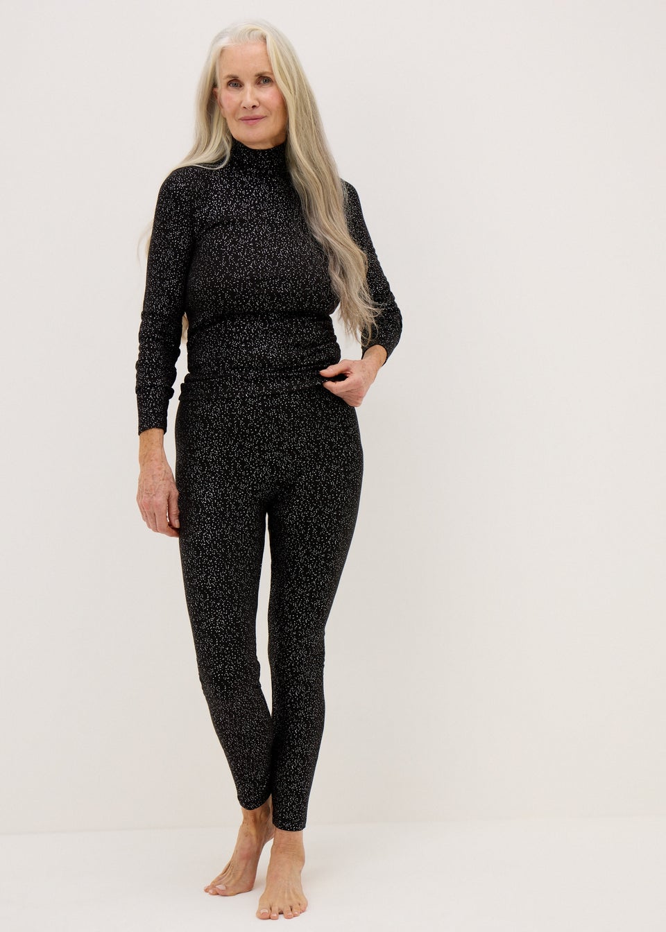 Black Thermal Leggings