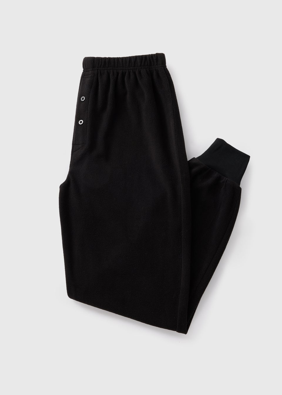 Black Fleece Long Jogging Bottoms Matalan