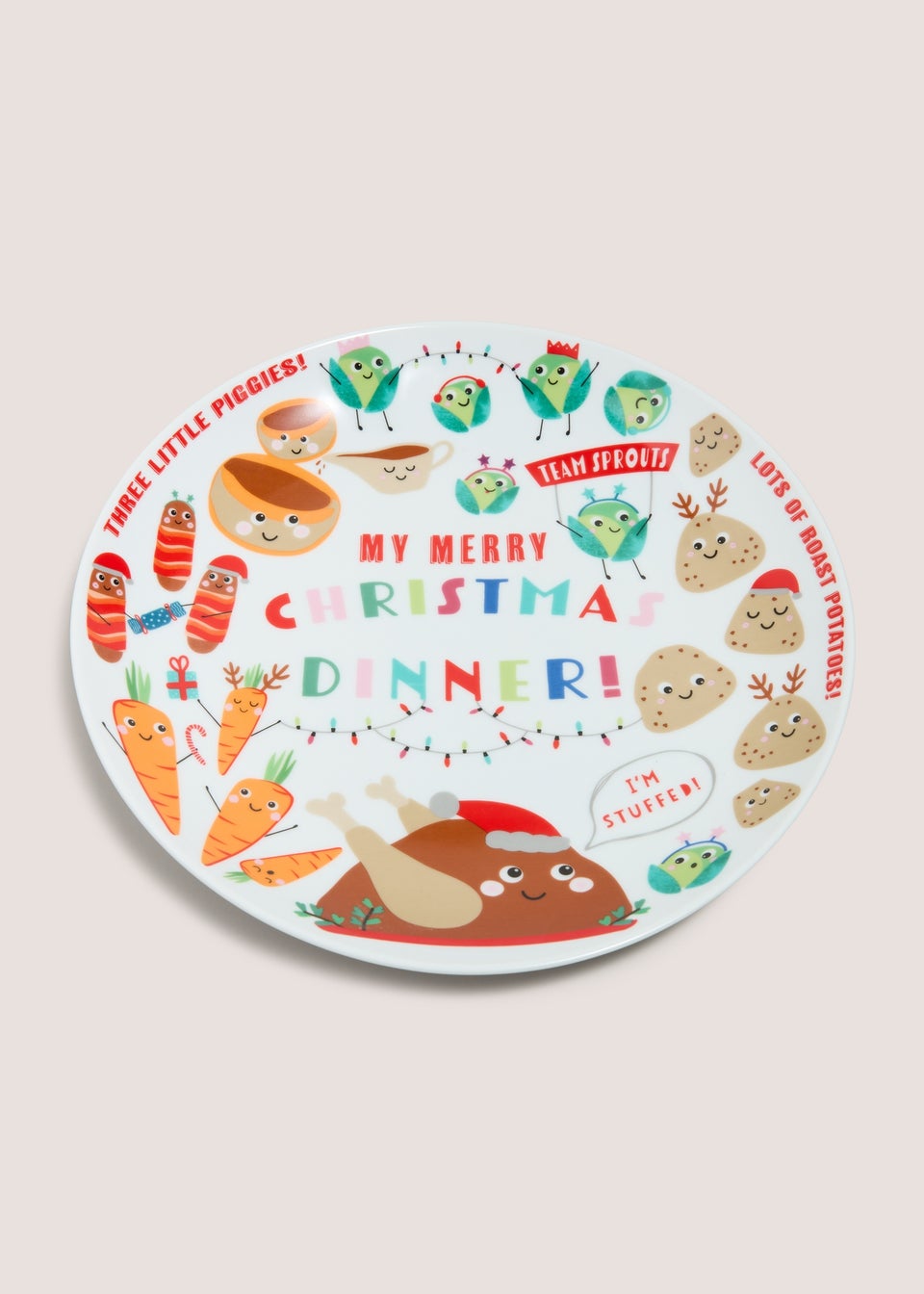 Children christmas plate sales