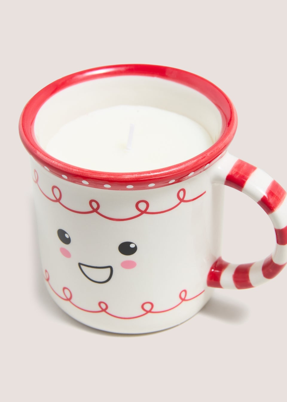 Hot Chocolate Christmas Candle