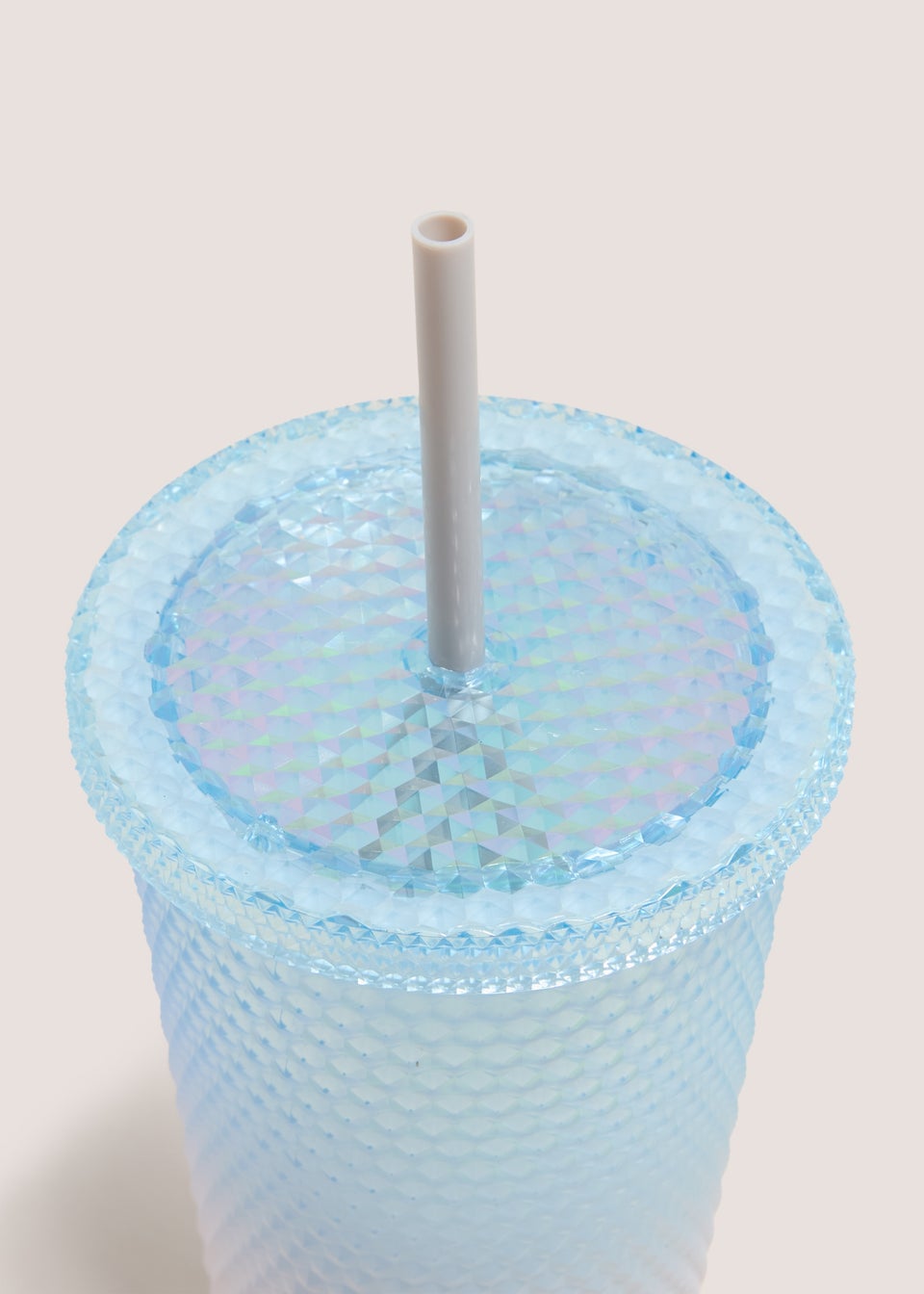 Light Blue Ombre Studded Tumbler