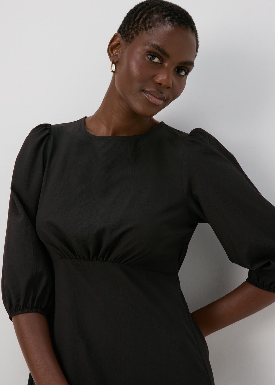 Black tea dress clearance