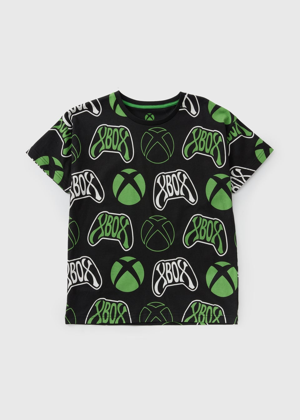 Boys Black Xbox T Shirt 4 13yrs Matalan