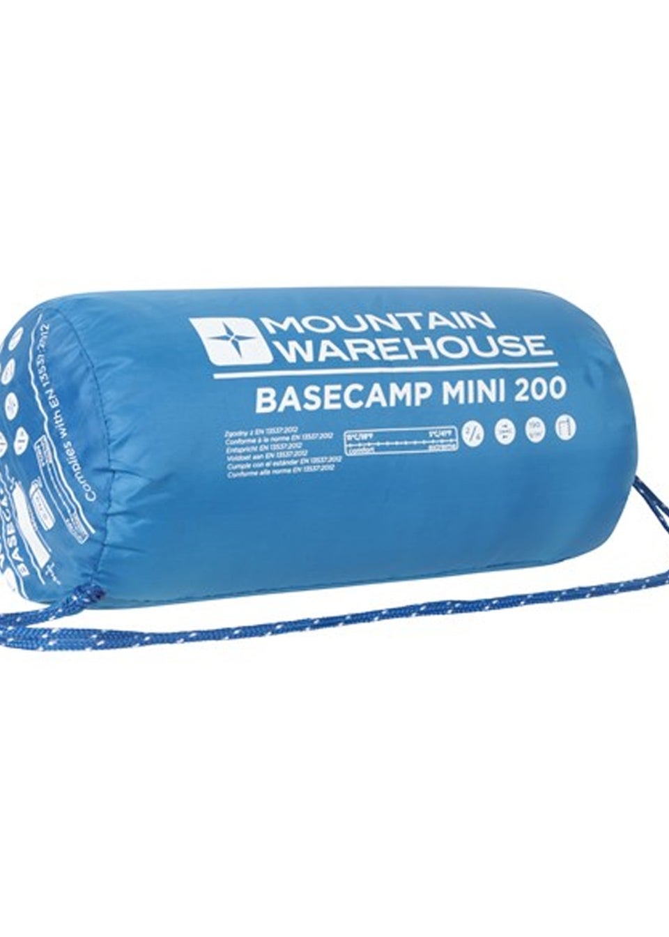 Mountain Warehouse Blue Basecamp 200 Mini Summer Sleeping Bag