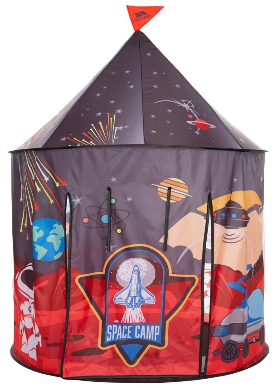 Trespass Kids Multi Colour Chateau Play Tent With Packaway Bag