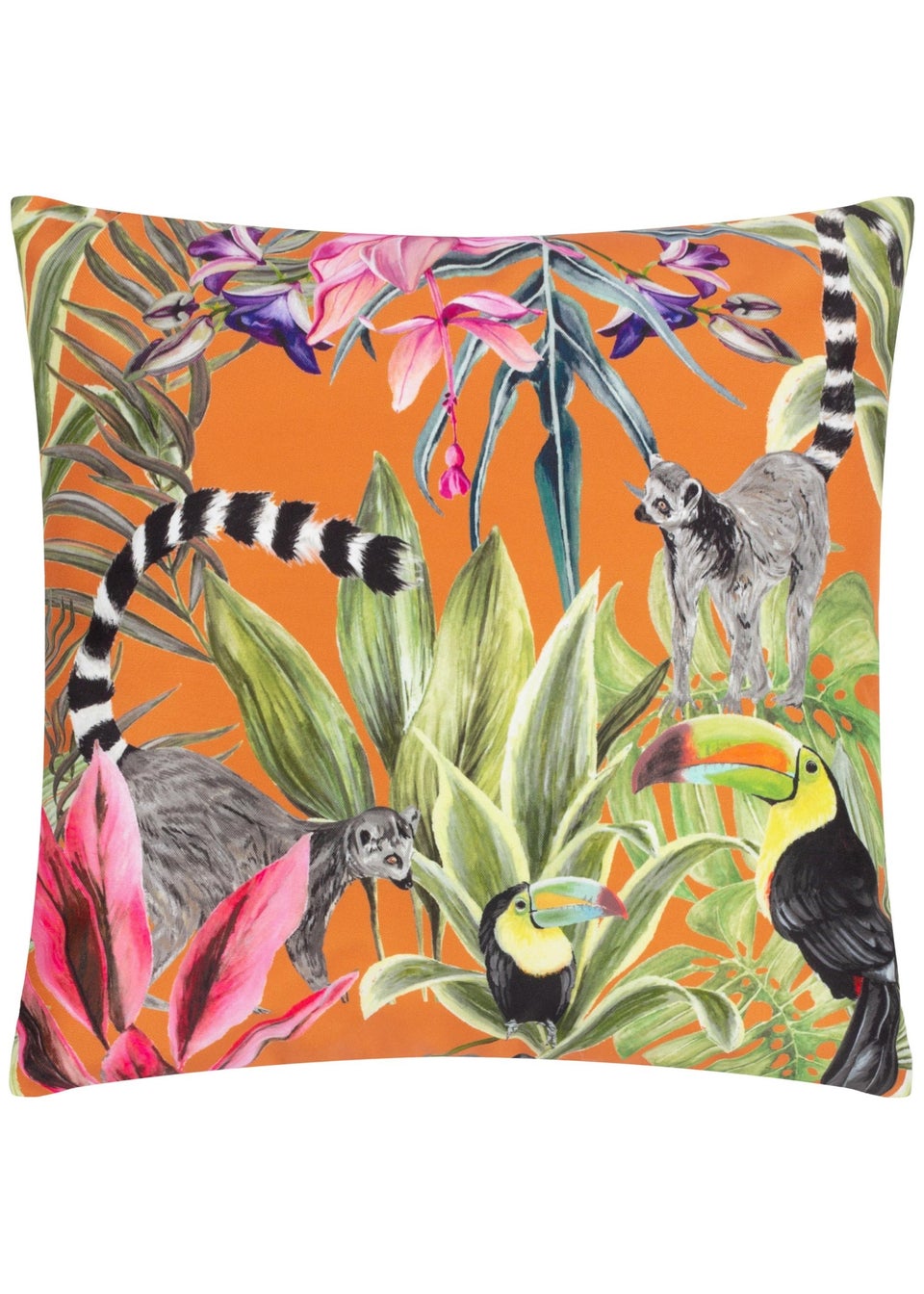 Wylder Tropics Multi Kali Animals Filled Outdoor Cushions (43cm x 43cm x 8cm)