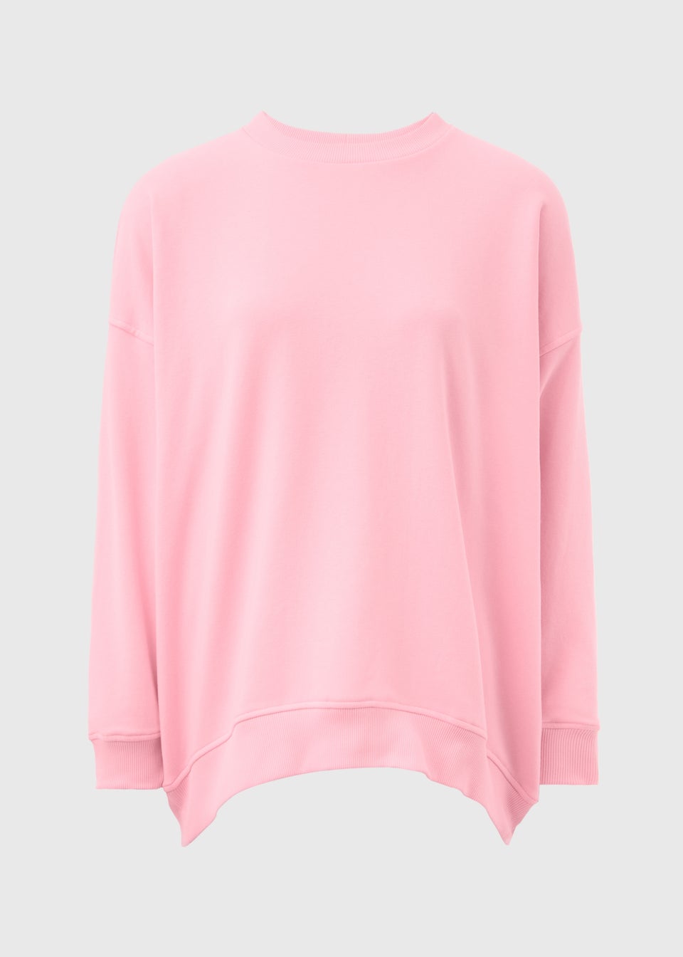 Pink Oversized Sweatshirt