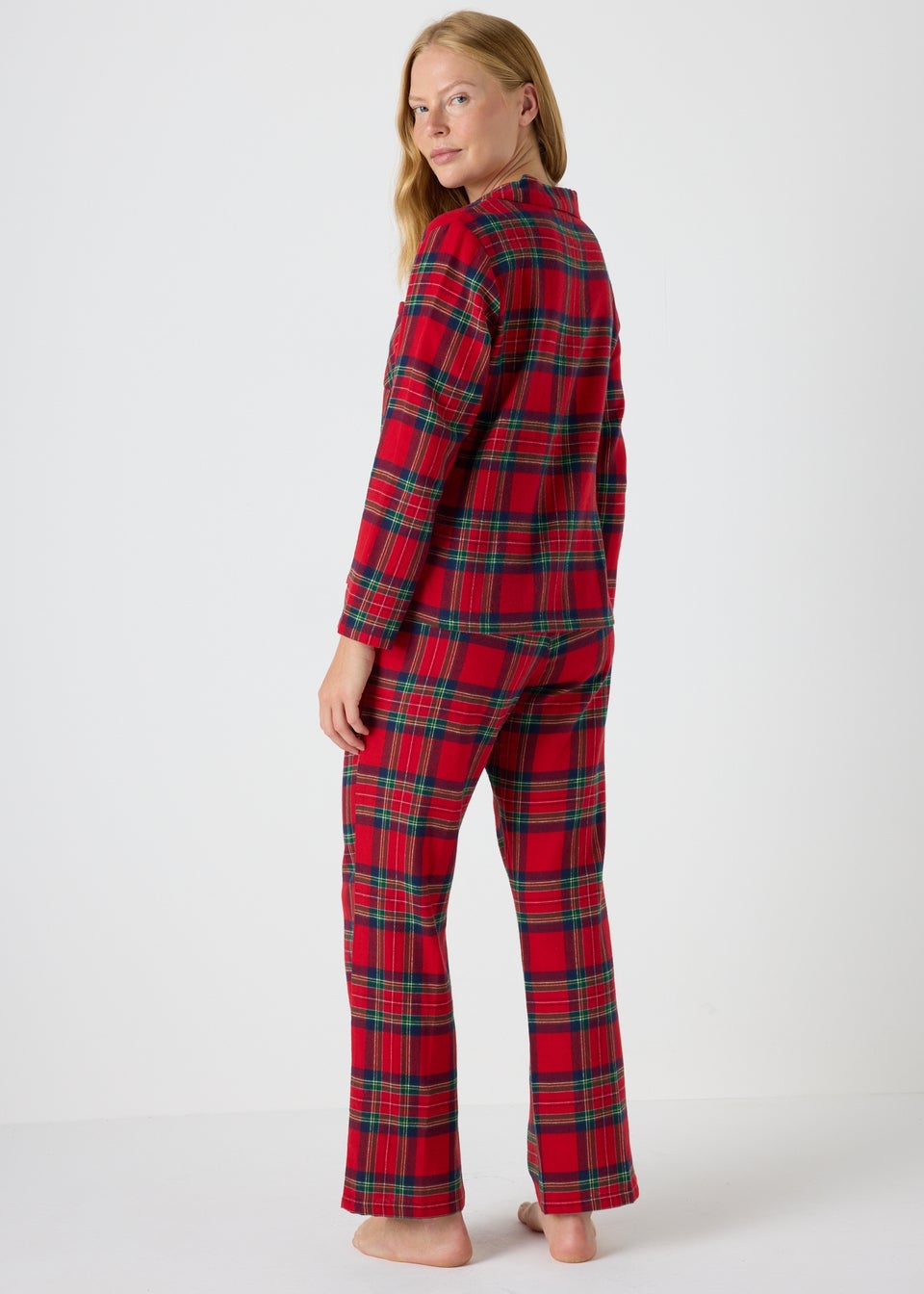 Red Check Pyjama Set Matalan