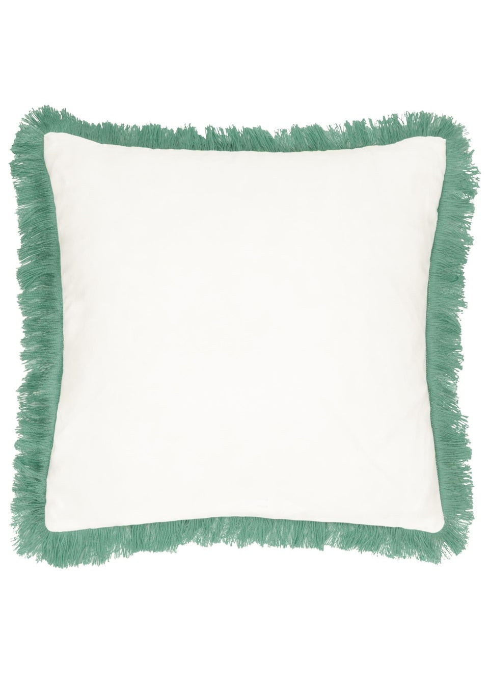 furn. Green Kadie PET Woven Outdoor Filled Cushion (45 x 45 x 8cm)