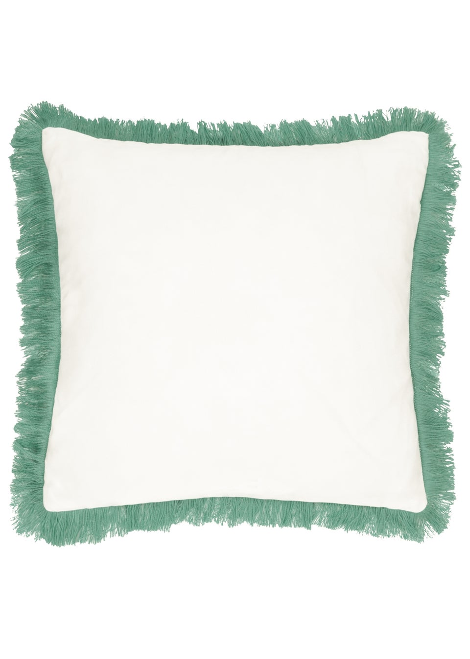 furn. Green Kadie PET Woven Outdoor Filled Cushion (45 x 45 x 8cm)