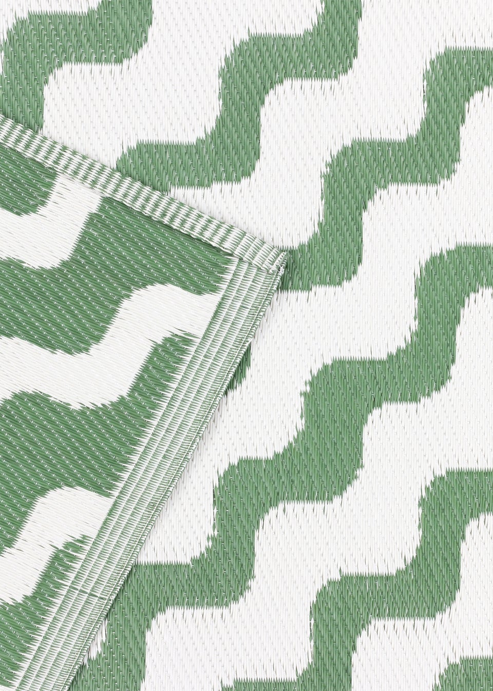 furn. Green Wave Outdoor 100% Recycled Rug (120 x 180cm)