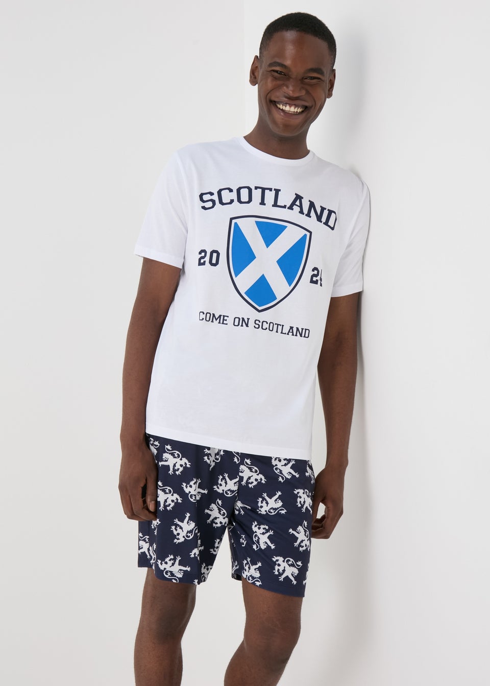 Blue Scotland Pyjama Set